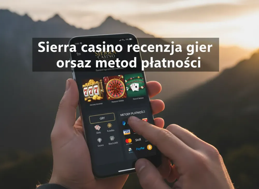 Sierra casino recenzja gier oraz metod płatności