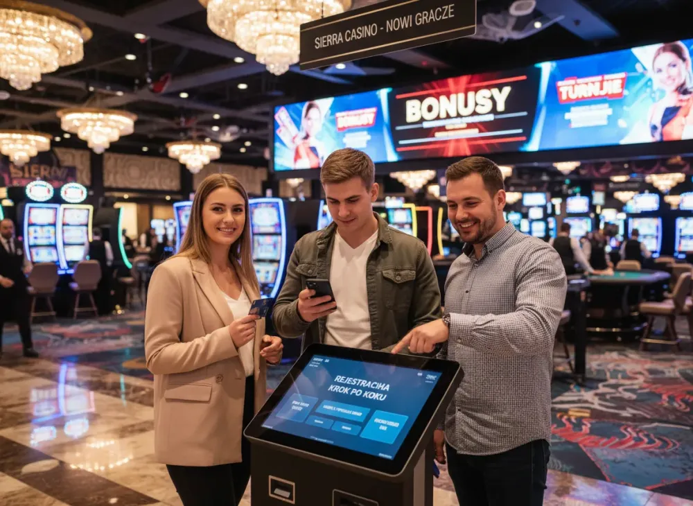 Sierra casino rejestracja krok po kroku dla graczy